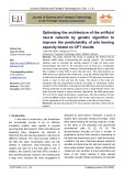 Optimizing the architecture of the artificial neural network by genetic algorithm to improve the predictability of pile bearing capacity based on CPT results