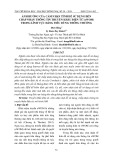 Ảnh hưởng của cảm nhận tính dễ sử dụng đến chấp nhận thông tin truyền khẩu điện tử (eWOM) trong lĩnh vực hàng tiêu dùng thông thường