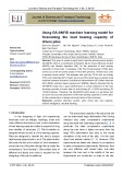 Using GA-ANFIS machine learning model for forecasting the load bearing capacity of driven piles