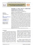 Evaluation of shear bond for double-layer asphalt based on shear test