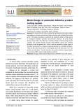 Model design of automatic defective product sorting system