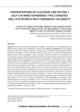 Concentrations of glucagon like peptide-1 (GLP-1) in newly diagnosed type 2 diabetes mellitus patients with overweight or obesity