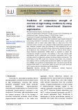 Prediction of compressive strength of concrete at high heating conditions by using artificial neural network-based Bayesian regularization