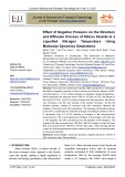 Effect of negative pressure on the structure and diffusion process of silicon dioxide at a liquefied nitrogen temperature using molecular dynamics simulations