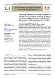 Predicting rubberized concrete compressive strength using machine learning: A feature importance and partial dependence analysis