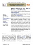 Efficiency evaluation of using water-fuel emulsion as fuel for automobiles