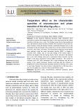 Temperature effect on the characteristic quantities of microstructure and phase transition of the alloy Ag0.25Au0.75