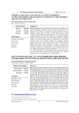 Chemical fraction analysis of lead (Pb) in sediment at the gold mining area of Than Sa commune, Vo Nhai district, Thai Nguyen province