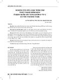 Nghiên cứu rối loạn trầm cảm theo thang điểm Beck ở bệnh nhân đái tháo đường týp 2 có tổn thương thận