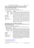 Effect of grinding parameters on surface roughness and cutting force when surface grinding 90CrSi steel by Hai Duong grinding wheel