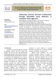 Enhancing concrete structure maintenance through automated crack detection: A computer vision approach