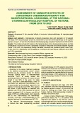 Assessment of unwanted effects of concurrent chemoradiotherapy for nasopharyngeal carcinoma, at the National Otorhinolaryngology Hospital of Vietnam, from 2019 to 2023