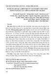 Đánh giá kết quả ghép thận từ người hiến thận sống trong năm đầu sau ghép tại Bệnh viện Chợ Rẫy