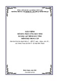 Giáo trình Phần cứng máy tính (Ngành: Lập trình máy tính - Trình độ: Trung cấp) - Trường Trung cấp Kinh tế - Kỹ thuật Bình Thuận