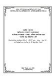 Giáo trình Nghiệp vụ buồng (Ngành: Nghiệp vụ nhà hàng khách sạn - Trình độ: Trung cấp) - Trường Trung cấp Kinh tế - Kỹ thuật Bình Thuận