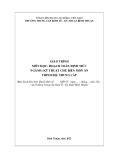 Giáo trình Hoạch toán định mức (Ngành: Kỹ thuật chế biến món ăn - Trình độ: Trung cấp) - Trường Trung cấp Kinh tế - Kỹ thuật Bình Thuận