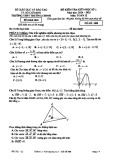 Đề thi giữa học kì 1 môn Toán lớp 12 năm 2024-2025 - Trường THPT Trường Chinh