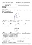 Đề thi giữa học kì 1 môn Toán lớp 12 năm 2024-2025 có đáp án - Trường THPT Bắc Yên Thành, Nghệ An