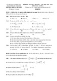 Đề thi giữa học kì 1 môn Toán lớp 11 năm 2024-2025 có đáp án - Trường THPT Lê Qúy Đôn, HCM