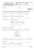 Đề thi giữa học kì 1 môn Toán lớp 12 năm 2024-2025 có đáp án - Trường THCS và THPT Hoa Sen, HCM