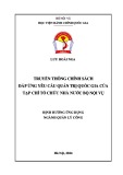 Đề án tốt nghiệp Quản lý công: Truyền thông chính sách đáp ứng yêu cầu quản trị quốc gia của Tạp chí Tổ chức nhà nước Bộ Nội vụ