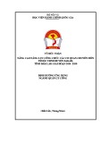 Đề án tốt nghiệp Quản lý công: Nâng cao năng lực công chức các cơ quan chuyên môn thuộc Uỷ ban nhân dân huyện Ea kar, tỉnh Đắk Lắk giai đoạn 2024 -2030