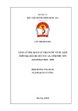 Đề án tốt nghiệp Quản lý công: Tăng cường quản lý nhà nước về du lịch trên địa bàn huyện Tuy An, tỉnh Phú Yên giai đoạn 2024 - 2030