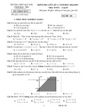 Đề thi giữa học kì 1 môn Toán lớp 10 năm 2024-2025 - Trường THPT Quế Sơn, Quảng Nam