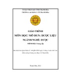 Giáo trình Dược liệu (Ngành: Dược - Trình độ: Trung cấp) - Trường Cao đẳng Y tế Thanh Hoá