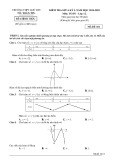 Đề thi giữa học kì 1 môn Toán lớp 12 năm 2024-2025 - Trường THPT Quế Sơn, Quảng Nam