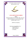 Sáng kiến kinh nghiệm THPT: Một số giải pháp nâng cao nhận thức, năng lực phòng tránh bạo lực mạng cho học sinh Trường THPT Cửa Lò 2