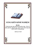 Sáng kiến kinh nghiệm THPT: Tổ chức dạy học theo trạm bài Giao thoa sóng - Vật lý 11 nhằm phát huy tính tích cực, tự lực cho học sinh trung tâm GDNN-GDTX Tương Dương