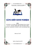 Sáng kiến kinh nghiệm THPT: Xây dựng và sử dụng chủ đề STEM phần Năng lượng, vật lí 10 – Chương trình GDPT 2018 nhằm phát triển năng lực giải quyết vấn đề và sáng tạo cho học sinh