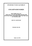 Sáng kiến kinh nghiệm THPT: Phát triển năng lực ngôn ngữ và tư duy phản biện cho học sinh bằng hoạt động tranh biện trong dạy học Lịch sử ở trường THPT