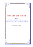 Sáng kiến kinh nghiệm THPT: Giải pháp góp phần phòng chống tình trạng bạo lực học đường trong công tác Đoàn và phong trào thanh niên tại trường THPT Quỳ Hợp 2