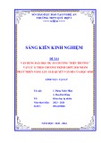 Sáng kiến kinh nghiệm THPT: Vận dụng dạy học dự án chương Điện trường Vật lí 11 theo chương trình GDPT 2018 nhằm phát triển năng lực giải quyết vấn đề của học sinh