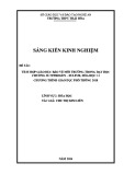 Sáng kiến kinh nghiệm THPT: Tích hợp giáo dục bảo vệ môi trường trong dạy học Chương II: Nitrogen - Sulfur, Hóa học 11 Chương trình Giáo dục Phổ thông 2018