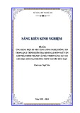 Sáng kiến kinh nghiệm THPT: Ứng dụng một số nền tảng CNTT trong quá trình kiểm tra đánh giá môn Ngữ Văn góp phần hình thành và phát triển năng lực số cho học sinh tại trường THPT Nguyễn Đức Mậu