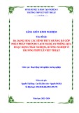 Sáng kiến kinh nghiệm THPT: Đa dạng hoá các hình thức quảng bá nhằm phát triển du lịch Nghệ An thông qua hoạt động trải nghiệm hướng nghiệm ở trường THPT Lê Viết Thuật