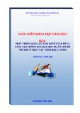 Sáng kiến kinh nghiệm THPT: Phát triển năng lực giải quyết vấn đề và sáng tạo thông qua dạy học dự án chủ đề Hô hấp ở thực vật Sinh học 11 THPT