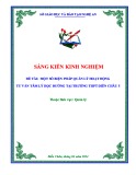 Sáng kiến kinh nghiệm THPT: Một số biện pháp quản lý hoạt động tư vấn tâm lý học đường tại trường THPT Diễn Châu 5