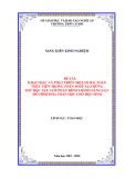 Sáng kiến kinh nghiệm THPT: Khai thác và phát triển một số bài toán thực tiễn trong Toán 10 để tạo hứng thú học tập, góp phần hình thành năng lực mô hình hóa toán học cho học sinh