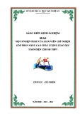 Sáng kiến kinh nghiệm THPT: Một số biện pháp của giáo viên chủ nhiệm góp phần nâng cao chất lượng giáo dục toàn diện cho học sinh bậc THPT