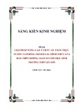 Sáng kiến kinh nghiệm THPT: Giải pháp nâng cao ý thức an toàn trực tuyến và phòng tránh các hình thức lừa đảo trên không gian số cho học sinh trường THPT Kỳ Sơn