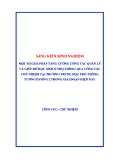 Sáng kiến kinh nghiệm THPT: Một số giải pháp tăng cường công tác quản lý và giúp đỡ học sinh ở trọ thông qua công tác chủ nhiệm tại trường THPT Tương Dương 2 trong giai đoạn hiện nay