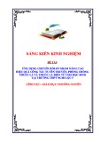 Sáng kiến kinh nghiệm THPT: Ứng dụng chuyển đổi số nhằm nâng cao hiệu quả công tác tuyên truyền, phòng chống thuốc lá và thuốc lá điện tử cho học sinh tại trường THPT Nghi Lộc 5