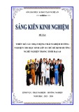 Sáng kiến kinh nghiệm THPT: Thiết kế các hoạt động trải nghiệm hướng nghiệp cho học sinh lớp 10 chủ đề định hướng nghề nghiệp trong thời đại 4.0