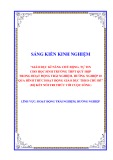 Sáng kiến kinh nghiệm THPT: Giáo dục kĩ năng chủ động, tự tin cho học sinh trường THPT Quỳ Hợp trong hoạt động trải nghiệm, hướng nghiệp qua hình thức hoạt động giáo dục theo chủ đề (Bộ kết nối tri thức với cuộc sống)