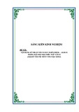 Sáng kiến kinh nghiệm THPT: Vận dụng kĩ thuật nói to suy nghĩ (Think - aloud) trong dạy học đọc hiểu Ngữ văn 10,(bộ Kết nối tri thức với cuộc sống)