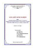 Sáng kiến kinh nghiệm THPT: Mô hình lớp học đảo ngược và cách tạo website mã nguồn mở áp dụng vào dạy học lập trình nhằm phát triển năng lực tự học của học sinh